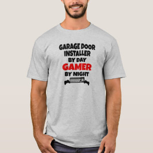 T-shirt Installateur de porte Garage Gamer