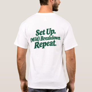 T-shirt Installer. Démontage. Répéter