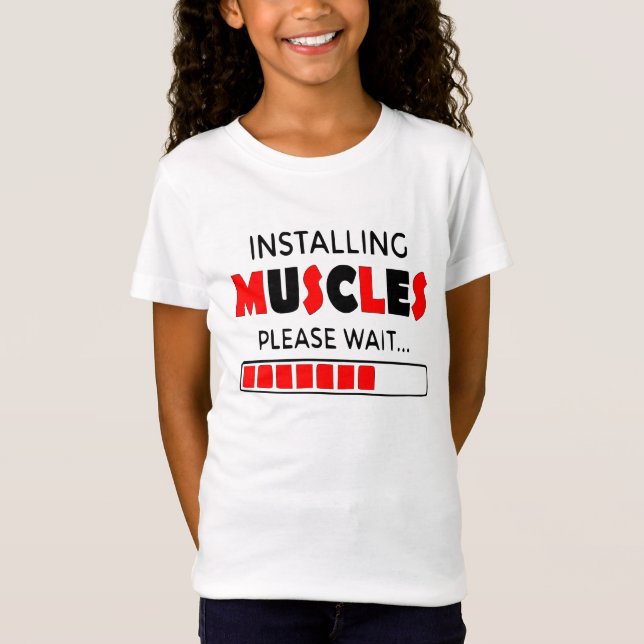 T-Shirt Installing Muscles (Devant)