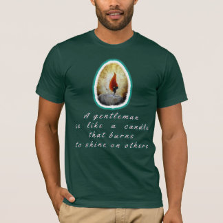 T-shirt Instead of Cursing the Darkness Light a Candle