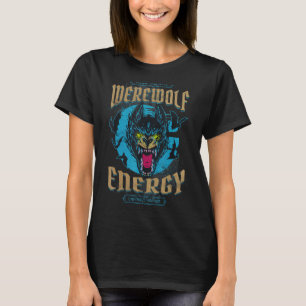 T-shirt Instincts Primaux de l'énergie Werewolf Horreur no