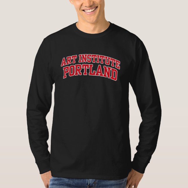 T-shirt Institut d'art de Portland Arch 01 (Devant)