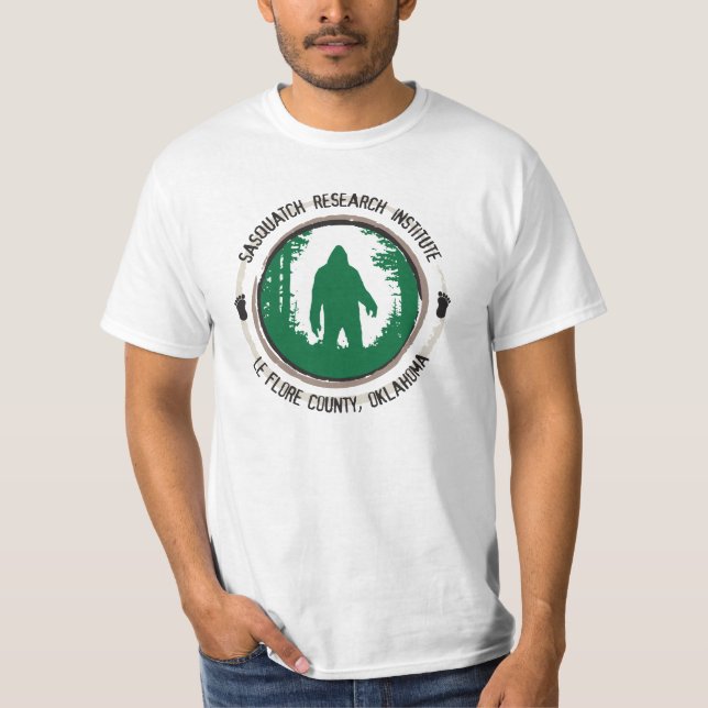 T-shirt Institut de recherche de l'Oklahoma Sasquatch (Devant)
