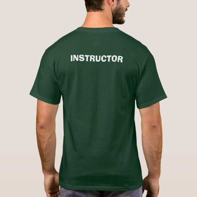 T-SHIRT INSTRUCTEUR (Dos)