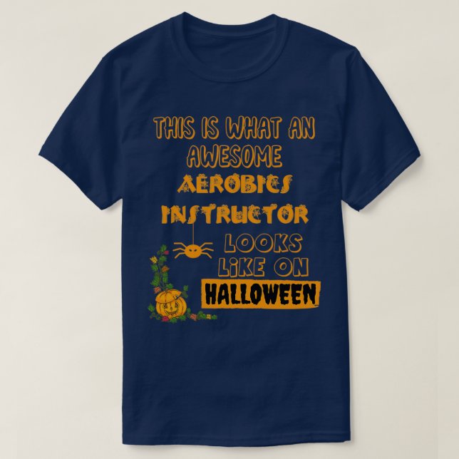T-shirt Instructeur d'aérobic 23 (Design devant)