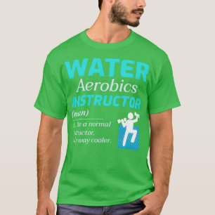 T-shirt Instructeur d'aérobic aquatique Entraîneur de fitn