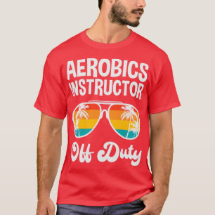 T-shirt Instructeur d'aérobic hors service Chemise de vaca