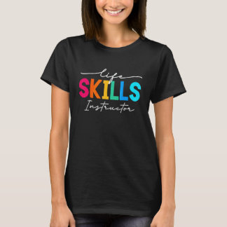 T-shirt Instructeur de compétences de vie correspondant En
