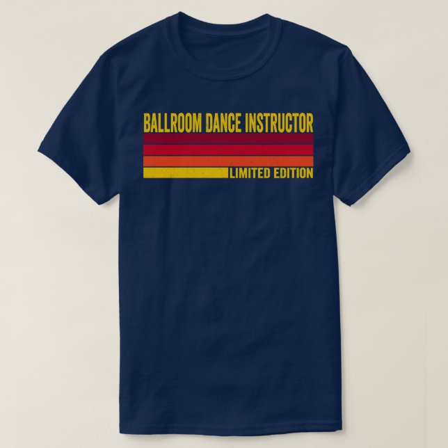 T-shirt Instructeur de danse de salle de bal (Design devant)