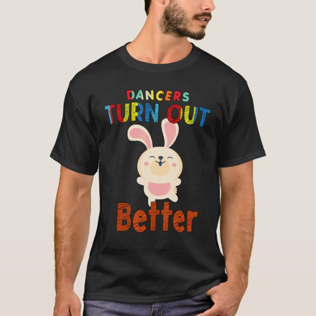 T-shirt Instructeur De Danse S'Éteins Mieux Dire (Devant)