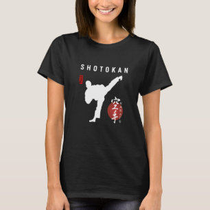 T-shirt Instructeur de Karaté Shotokan Calligraphie Kanji