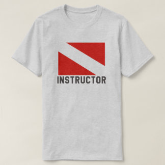 T-shirt Instructeur de plongée à l'air