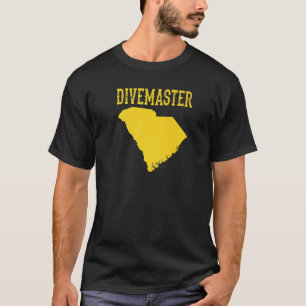 T-shirt Instructeur de plongée sous-marine Divemaster de C