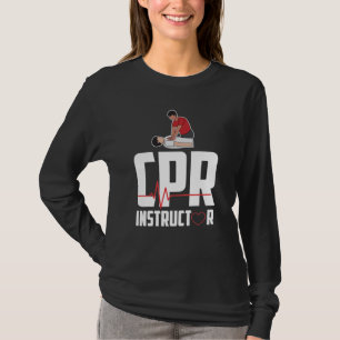 T-shirt Instructeur de RCR certifié en ambulance de premi