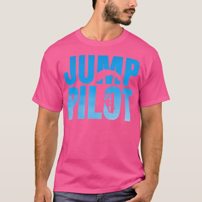 T-shirt Instructeur de saut pilote de Skydiving (Devant)
