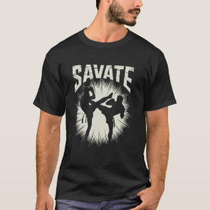 T-shirt Instructeur de Savate Arts Martiaux Français Boxe