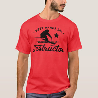 T-shirt Instructeur de ski Apres 21