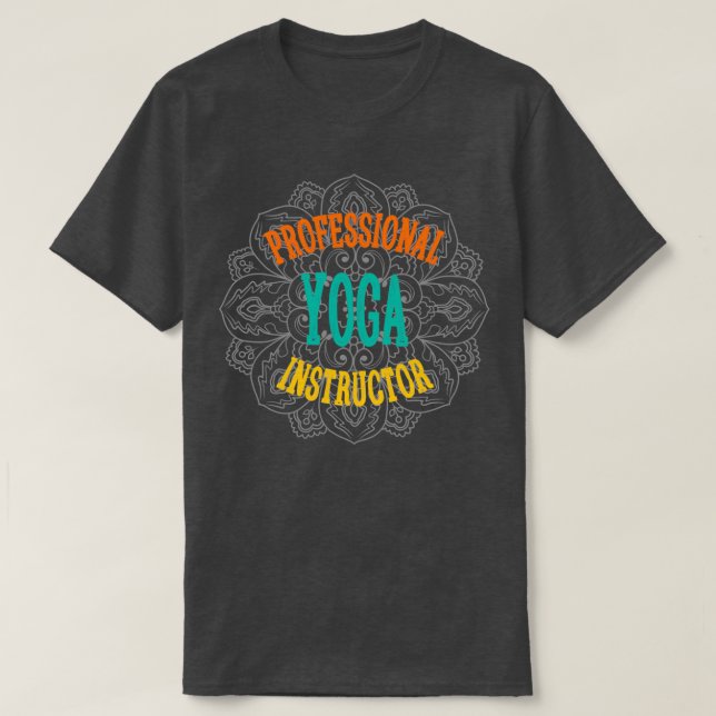 T-shirt Instructeur de yoga 1 (Design devant)
