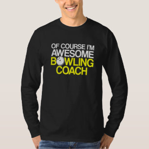 T-shirt Instructeur d'équipe de Bowling Coach Player 1