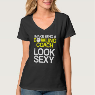 T-shirt Instructeur d'équipe de Bowling Coach Player 33