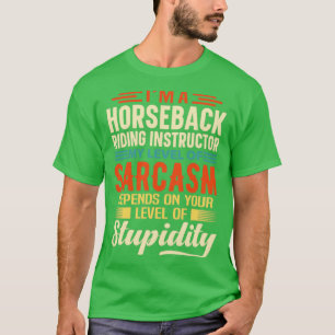 T-shirt Instructeur D'Équitation Im1