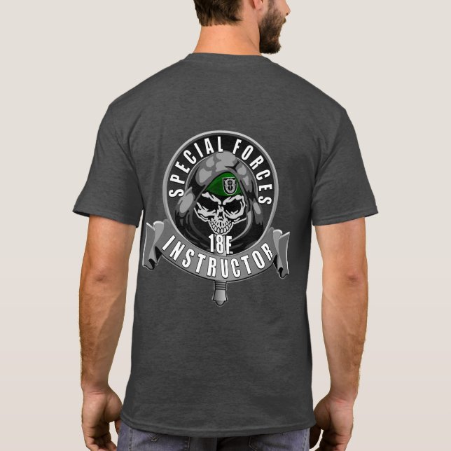 T-shirt Instructeurs personnalisables (Dos)