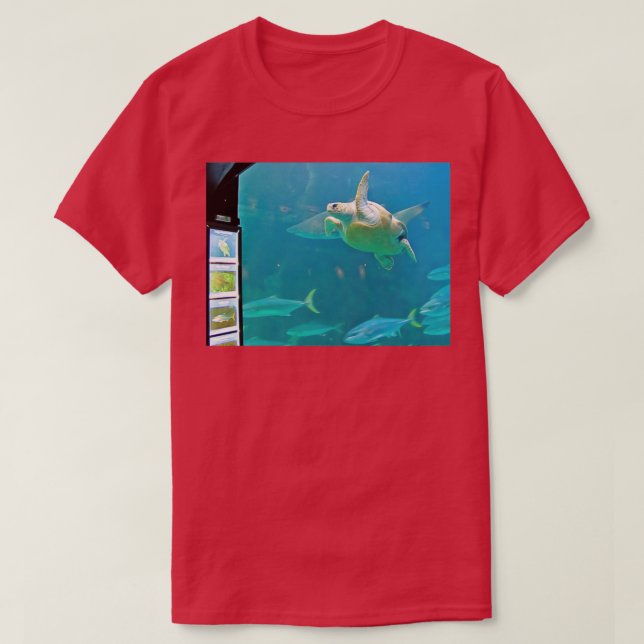 T-shirt Instructions pour poser la tortue (Design devant)