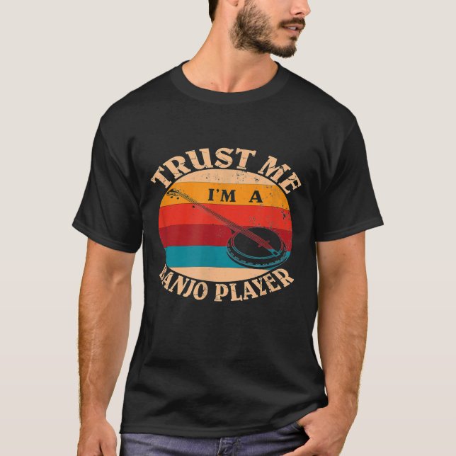 T-shirt Instrument À Cordes Im A Banjo Player (Devant)