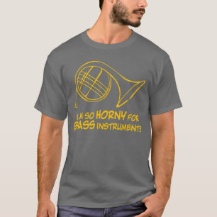 T-shirt Instrument à vent Cor d'harmonie famille de l'orch