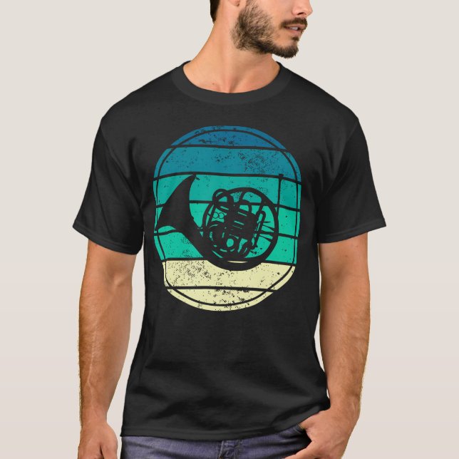 T-shirt Instrument de cuivre Trompette (Devant)