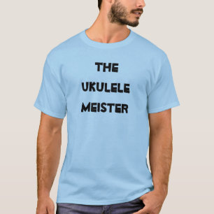 T-shirt Instrument de musique à cordes Maître Ukulele
