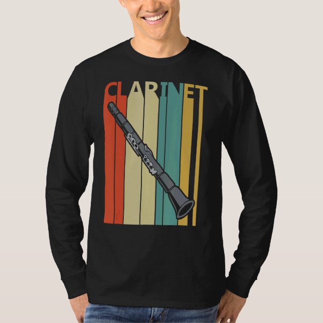 T-shirt Instrument de musique Clarinet (Devant)