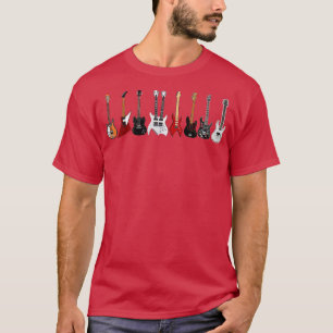 T-shirt Instrument de musique de guitare (Rock N Roll)