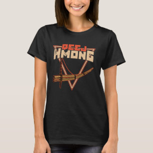 T-shirt Instrument de musique Qeej groupe ethnique pipe Hm