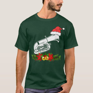 T-shirt Instrument musical de Tuba Christmas
