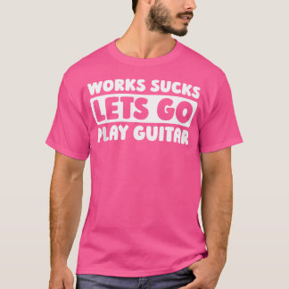 T-shirt Instrument rétro - Guitariste Vintage Acoustique G