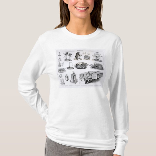 T-shirt Instruments à la découverte et à l'utilisation de (Devant)