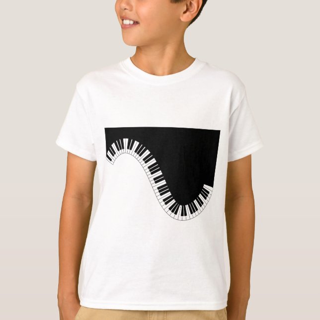 T-shirt Instruments clavier Aziza (Devant)