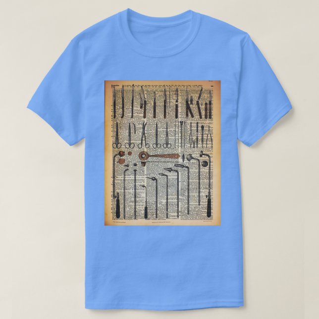 T-shirt Instruments Médicales vintages (Design devant)