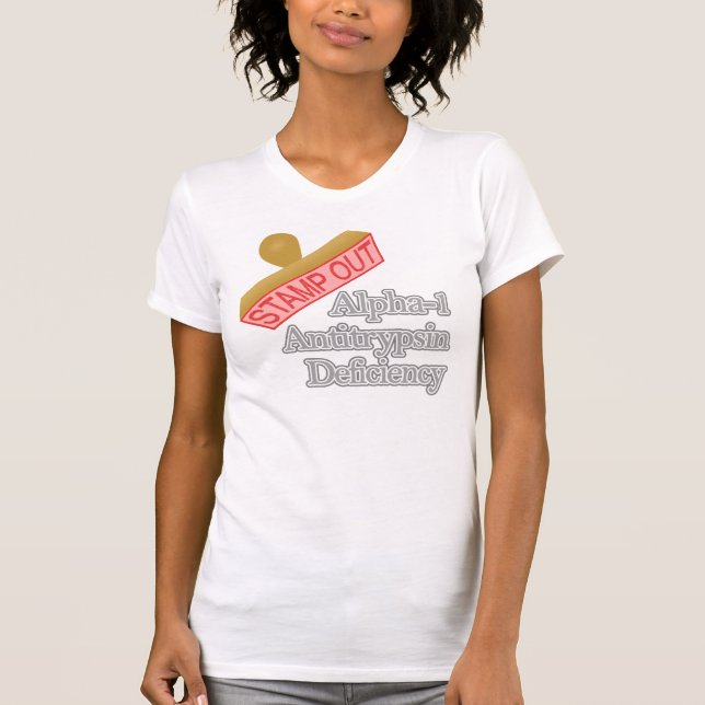 T-shirt Insuffisance de álpha-1-antitrypsine (Devant)