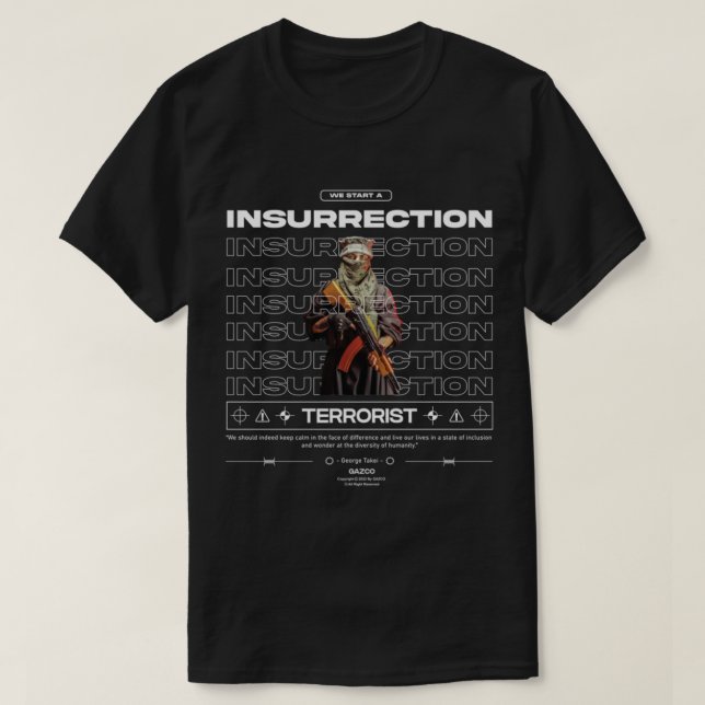 T-SHIRT INSURRECTION (2) (Design devant)