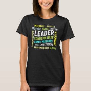 T-shirt Intégrité de leadership Unir Cottagecore Inspire