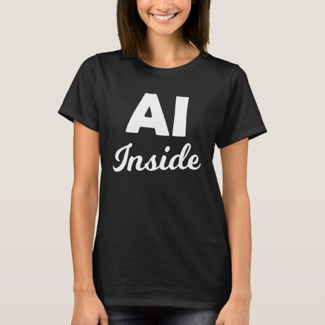 T-shirt Intelligence artificielle (Devant)