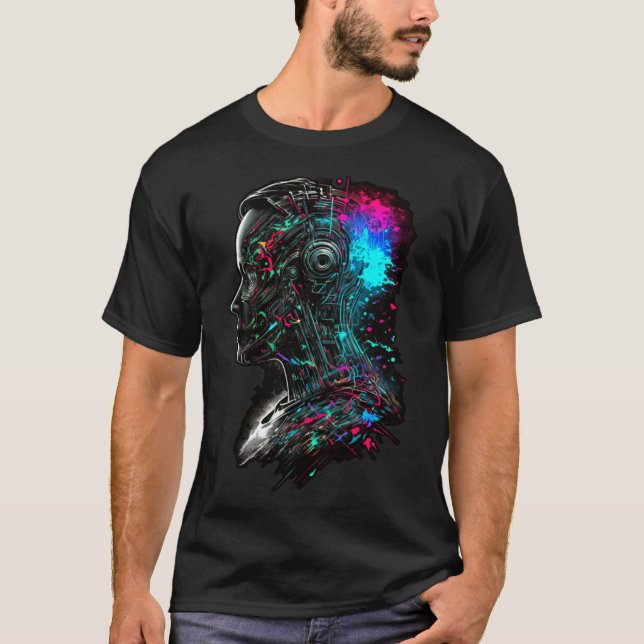 T-shirt Intelligence artificielle Informatique Informatiqu (Devant)