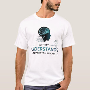 T-shirt Intelligence Artificielle Smart Tech Design