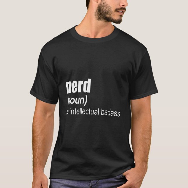 T-shirt Intello Badass (Devant)