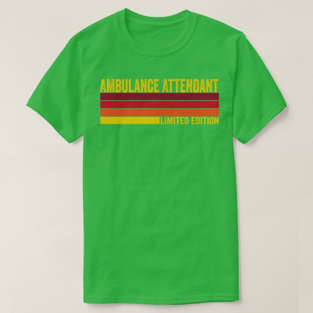 T-shirt Intendant Ambulance (Design devant)