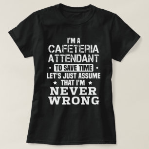 T-shirt Intendant Cafétéria