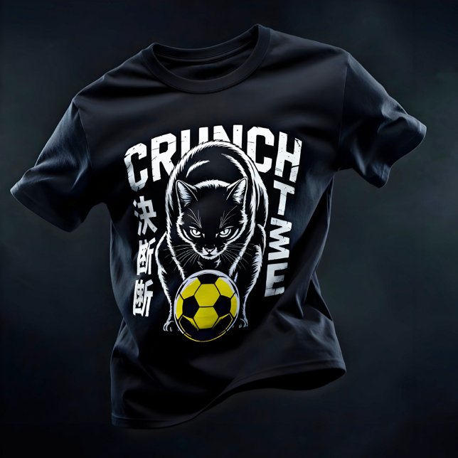 T-shirt Intense Cat Soccer - Gift for Athletes (Créateur téléchargé)
