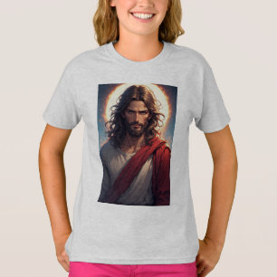 T-shirt intense pour fille Jésus Christ chrétien